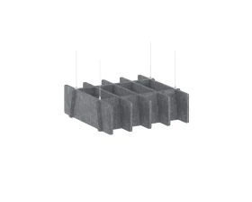 Потолочная декоративная конструкция квадратная VE.PDK-KV-500 500x500x155 Акустикс / AcustiX images