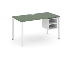 Стол рабочий с подвесной тумбой с 2 открытыми нишами CN.SP-106 1180x720x750 Концепт / Concept images