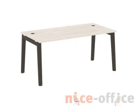 Стол рабочий руководителя, опоры - массив дерева 158x80x75 Оникс Вуд Директ / Onix Wood Direct images