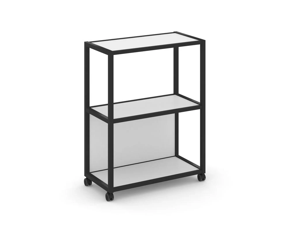 Стеллаж 3 уровня 1 секция VR.LT-STK-302.08 800x400x1046 Шелф Мобайл / Shelf Mobile