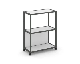 Стеллаж 3 уровня 1 секция VR.LT-STK-302.08 800x400x1046 Шелф Мобайл / Shelf Mobile images