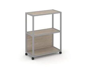 Стеллаж 3 уровня 1 секция VR.LT-STK-302.08 800x400x1046 Шелф Мобайл / Shelf Mobile images