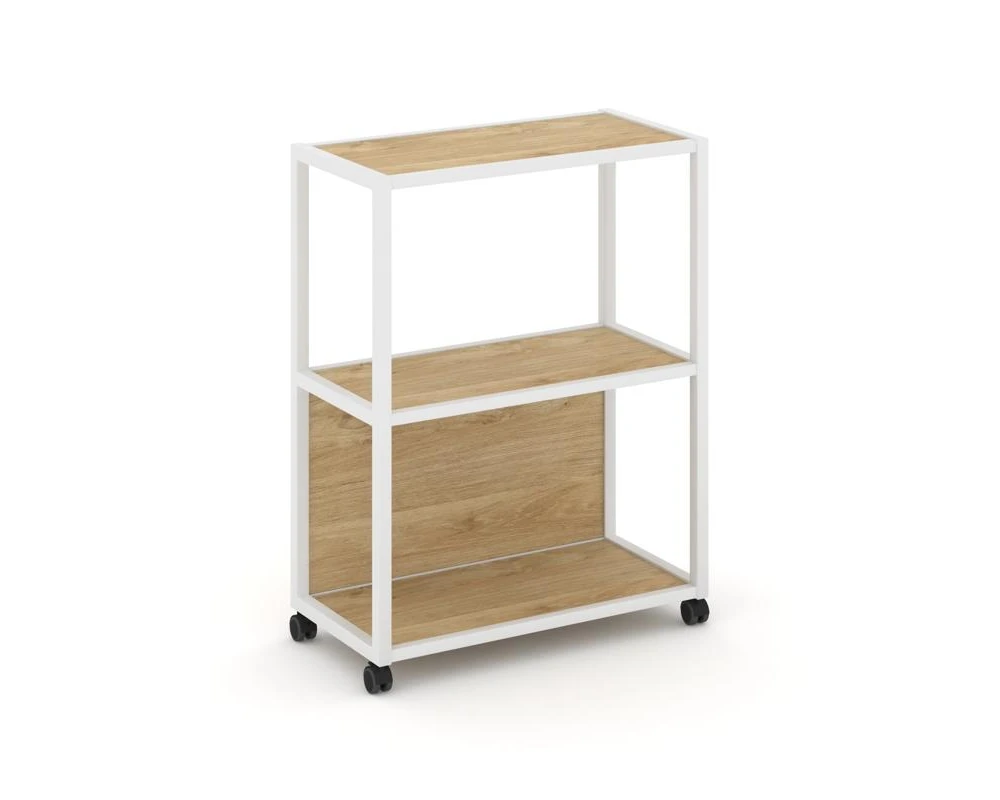 Стеллаж 3 уровня 1 секция VR.LT-STK-302.08 800x400x1046 Шелф Мобайл / Shelf Mobile