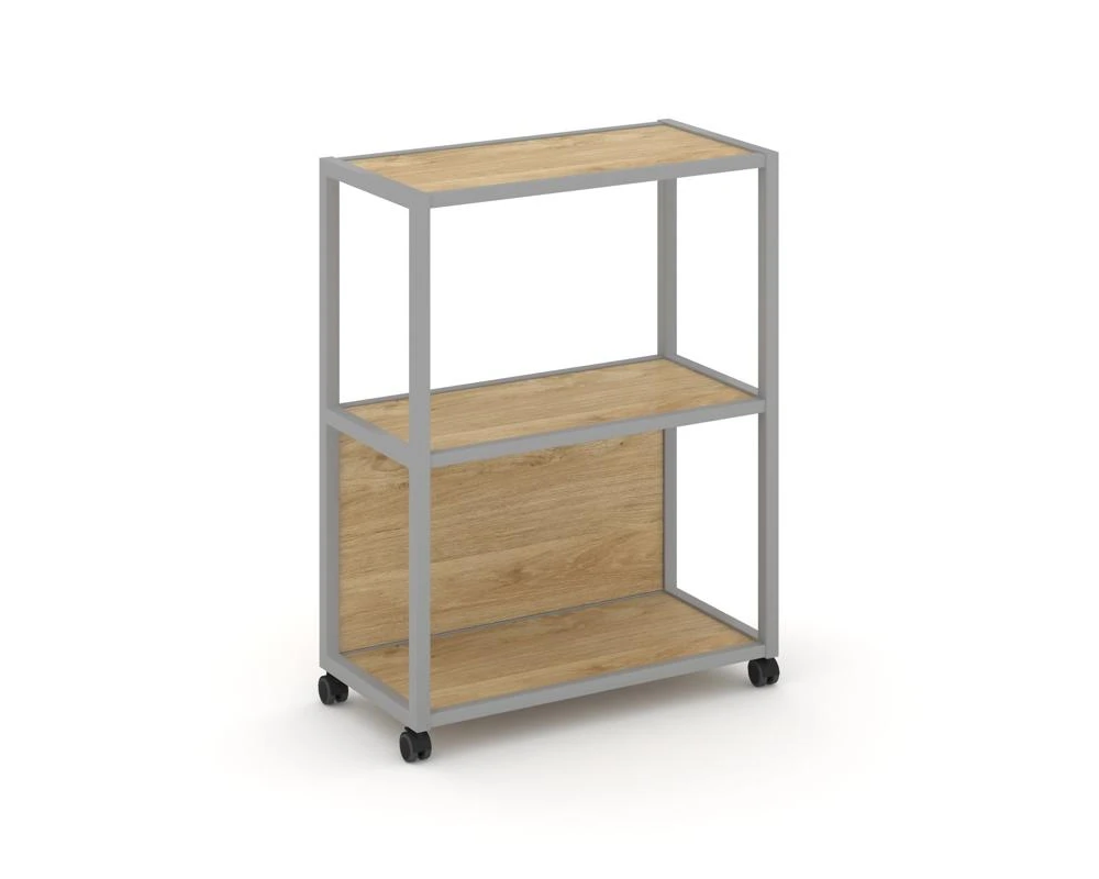 Стеллаж 3 уровня 1 секция VR.LT-STK-302.08 800x400x1046 Шелф Мобайл / Shelf Mobile