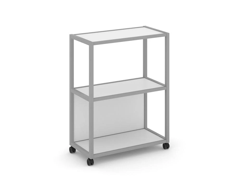 Стеллаж 3 уровня 1 секция VR.LT-STK-302.08 800x400x1046 Шелф Мобайл / Shelf Mobile