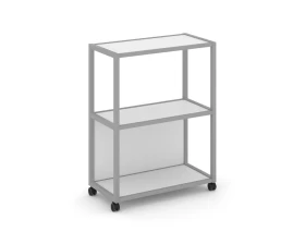 Стеллаж 3 уровня 1 секция VR.LT-STK-302.08 800x400x1046 Шелф Мобайл / Shelf Mobile images