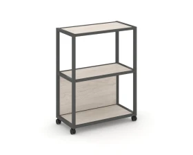 Стеллаж 3 уровня 1 секция VR.LT-STK-302.08 800x400x1046 Шелф Мобайл / Shelf Mobile images