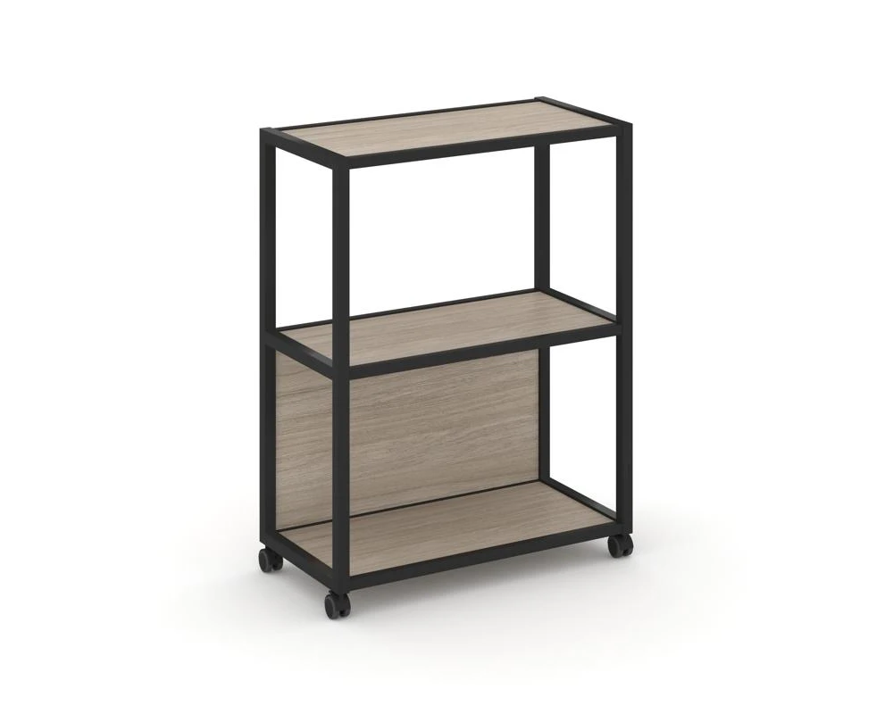 Стеллаж 3 уровня 1 секция VR.LT-STK-302.08 800x400x1046 Шелф Мобайл / Shelf Mobile