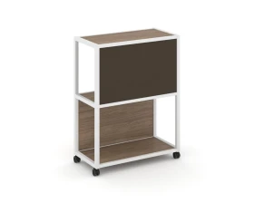 Стеллаж 3 уровня 1 секция VR.LT-STK-303.12 1200x400x1046 Шелф Мобайл / Shelf Mobile images
