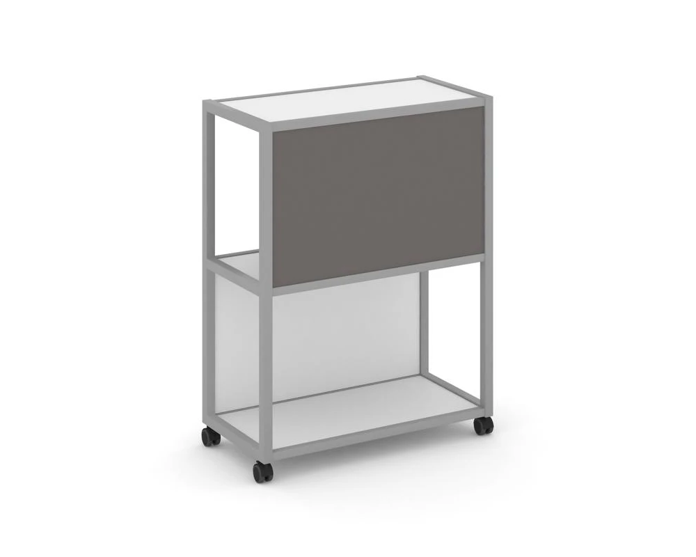 Стеллаж 3 уровня 1 секция VR.LT-STK-303.12 1200x400x1046 Шелф Мобайл / Shelf Mobile