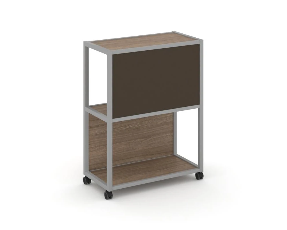 Стеллаж 3 уровня 1 секция VR.LT-STK-303.12 1200x400x1046 Шелф Мобайл / Shelf Mobile