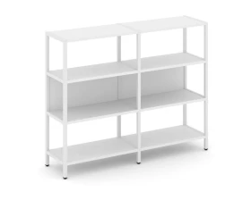 Двухсекционный стеллаж трехярусный Шелф Систем / Shelf System images