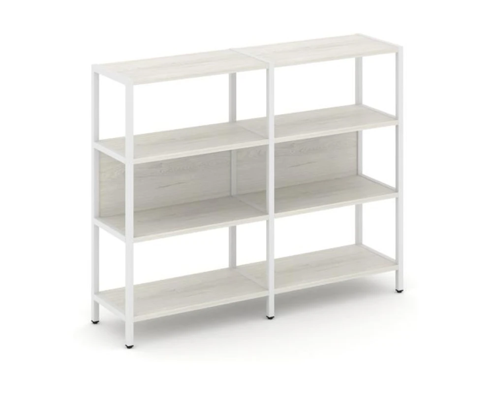 Двухсекционный стеллаж трехярусный Шелф Систем / Shelf System