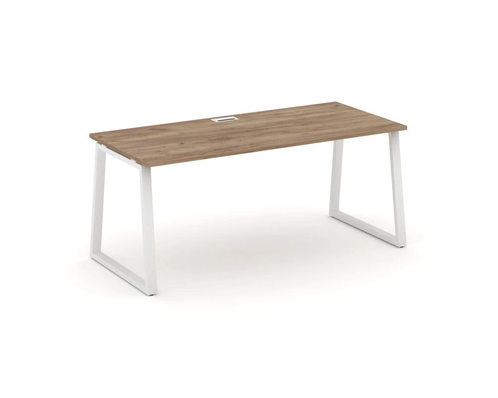 Стол письменный опоры трапеция 1580x800x750 Стайл Проджект Директ / Style Project Direct
