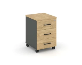 Тумба мобильная усил. колеса 416х460х611 Стайл Проджект / Style Project images
