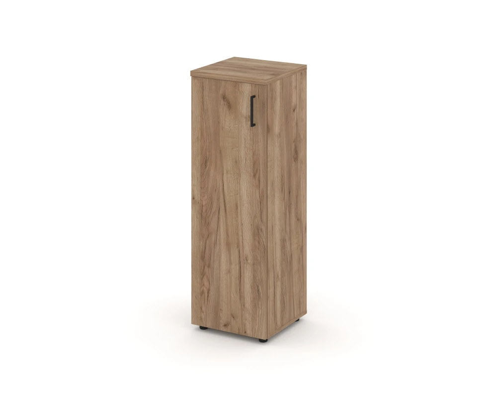 Шкаф средний узкий левый закрытый 400x400x1203 Стайл Проджект / Style Project