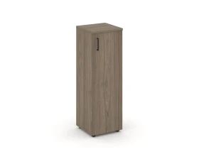 Шкаф средний узкий правый закрытый 400x400x1203 Стайл Проджект / Style Project images