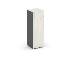 Шкаф средний узкий правый закрытый 400x400x1203 Стайл Проджект / Style Project images