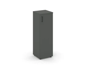 Шкаф средний узкий правый закрытый 400x400x1203 зад. стенка HDF Стайл Проджект / Style Project images