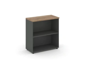Стеллаж низкий широкий 796x400x833 зад. стенка HDF Стайл Проджект / Style Project images