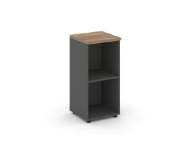 Стеллаж низкий узкий 400x400x833 зад. стенка HDF Стайл Проджект / Style Project images