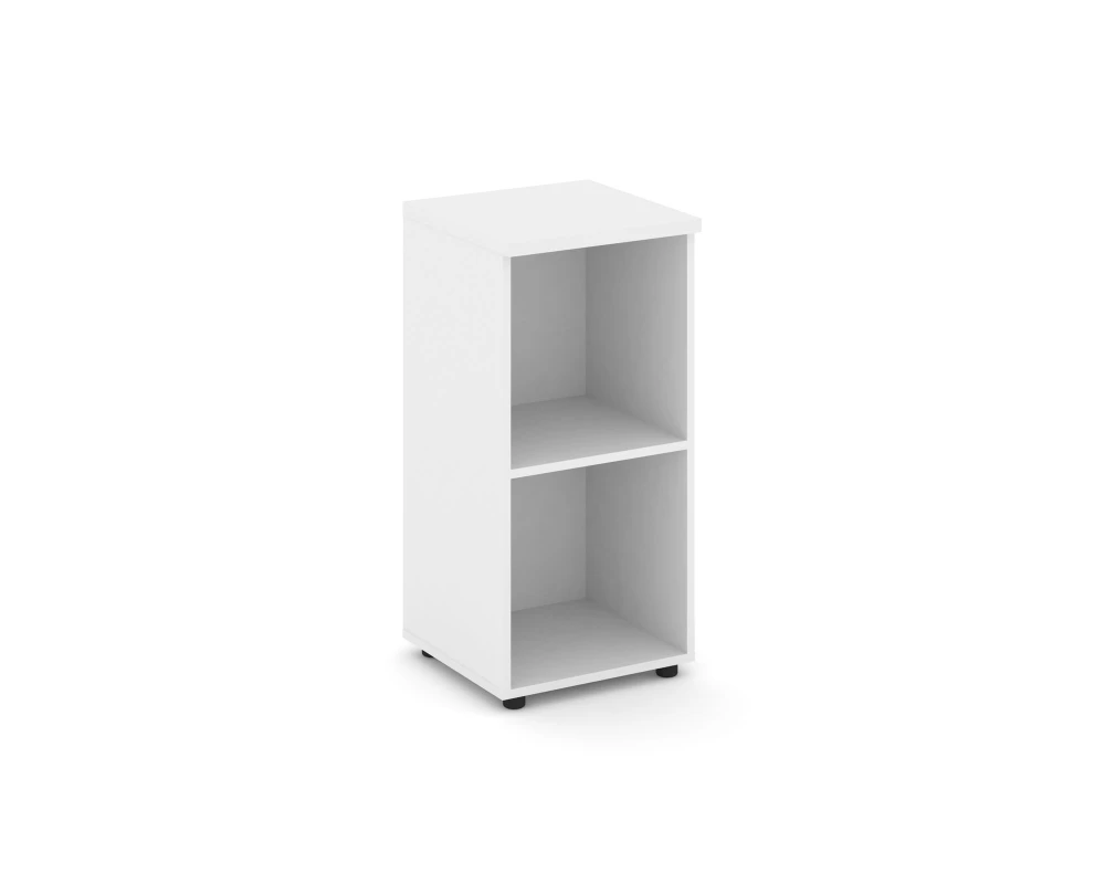 Стеллаж низкий узкий 400x400x833 зад. стенка HDF Стайл Проджект / Style Project