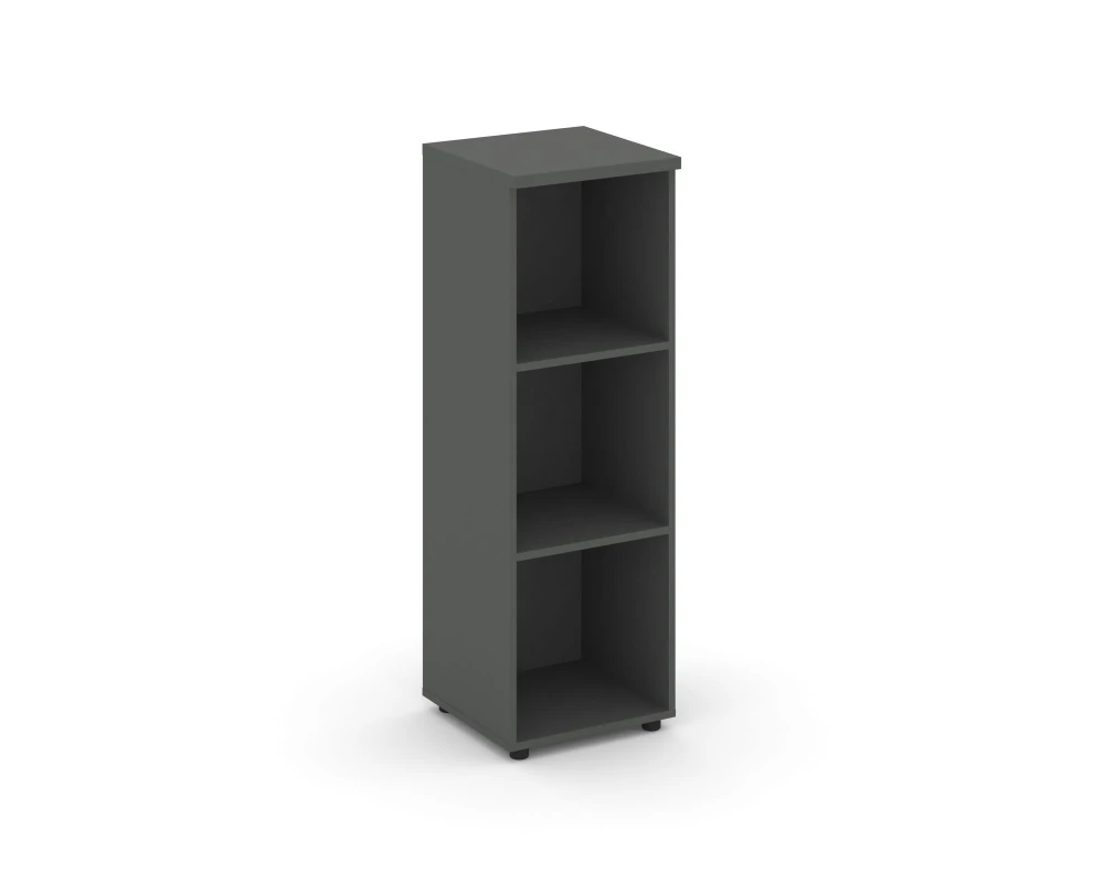 Стеллаж средний узкий 400x400x1203 зад. стенка HDF Стайл Проджект / Style Project