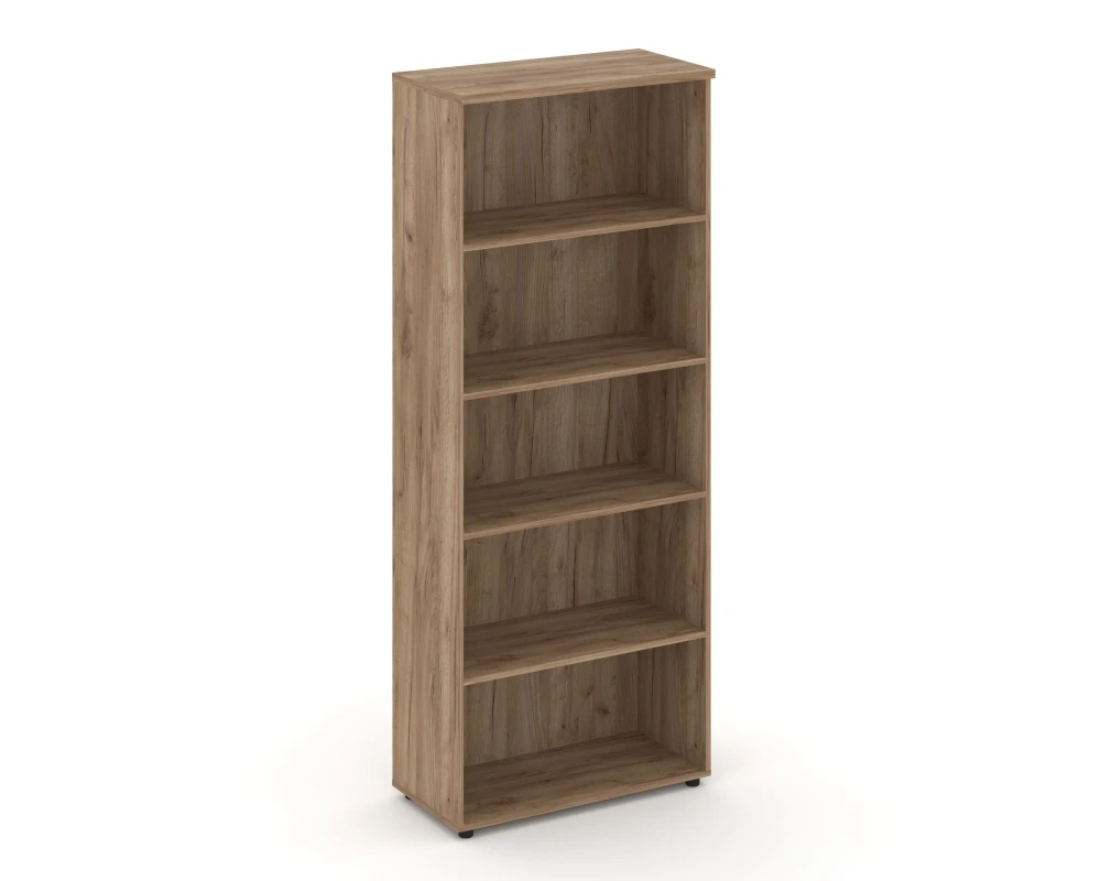 Стеллаж высокий широкий 796x400x1982 зад. стенка HDF Стайл Проджект / Style Project