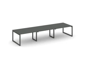 Стол переговорный на О-образном каркасе 50 мм 4410x1180x750 Стайл Проджект / Style Project images