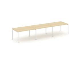 Стол переговорный на П-образном каркасе 40 мм 4410x980x750 Стайл Проджект / Style Project images