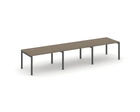 Стол переговорный на П-образном каркасе 50 мм 4410x980x750 Стайл Проджект / Style Project images