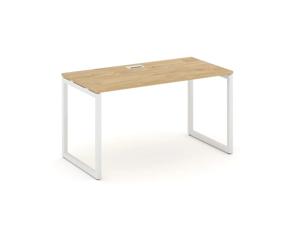 Стол письменный на О-образном каркасе 40 мм 1380x600x750 Стайл Проджект / Style Project