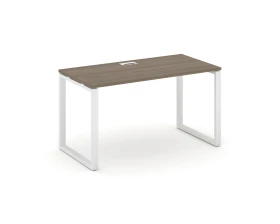 Стол письменный на О-образном каркасе 60 мм 1380x600x750 Стайл Проджект / Style Project images