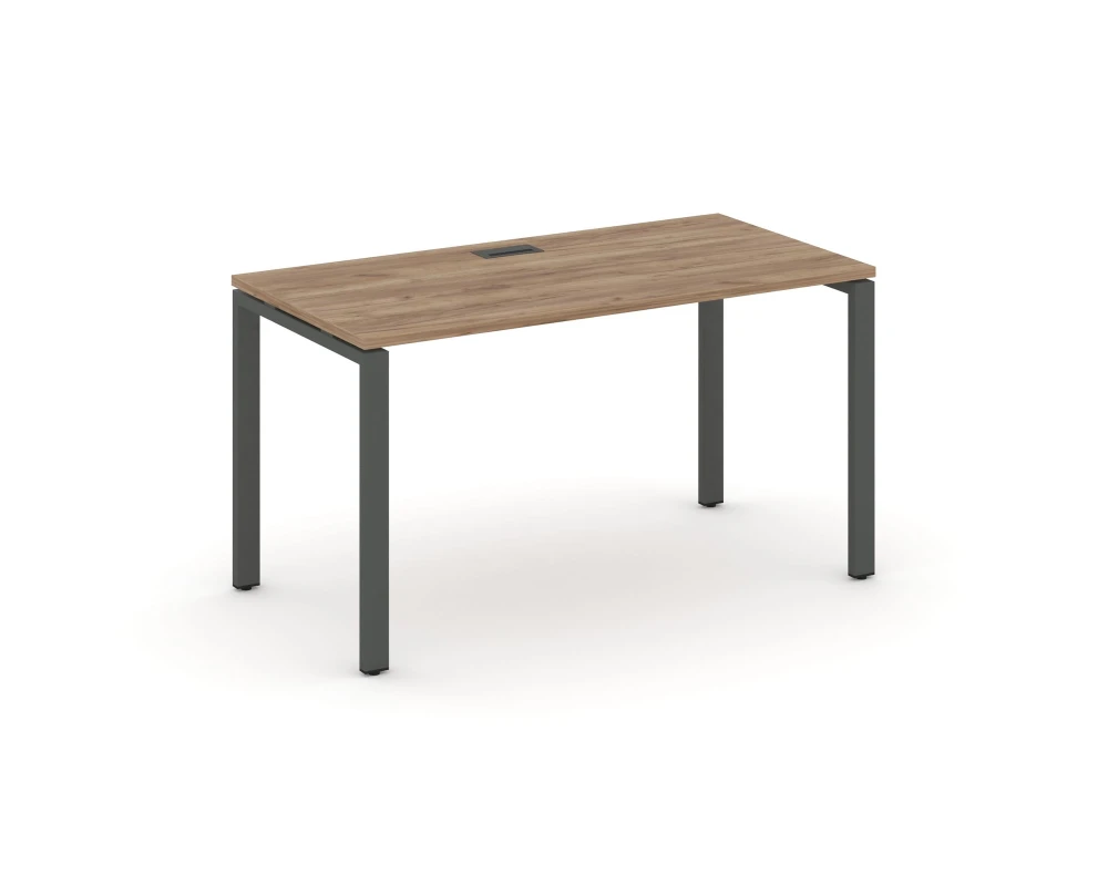 Стол письменный на П-образном каркасе 60 мм 1580x600x750 Стайл Проджект / Style Project