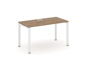Стол письменный на П-образном каркасе 60 мм 1580x600x750 Стайл Проджект / Style Project images