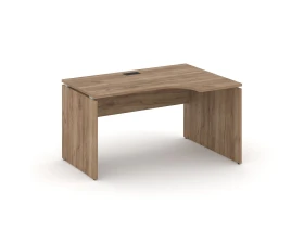 Стол рабочий эргоном. правый 1580x600/980x750 Стайл Проджект / Style Project images