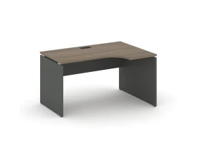 Стол рабочий эргоном. правый 1580x800/980x750 Стайл Проджект / Style Project images