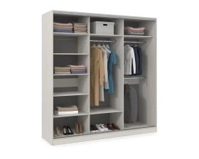 Шкаф-купе 3-дверный (2398*600*2201) ШКЗЗЗ.24.3 КОМФОРТ / COMFORT images