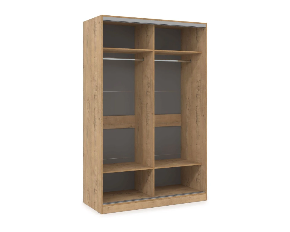 Шкаф-купе 2-дверный (1404*600*2201) ШКДД.14.1 КОМФОРТ / COMFORT
