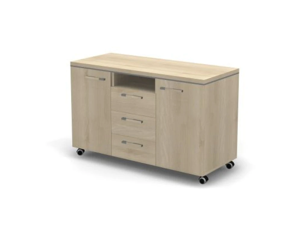 Тумба сервисная 120х50х76 Activ Director Акация светлая
