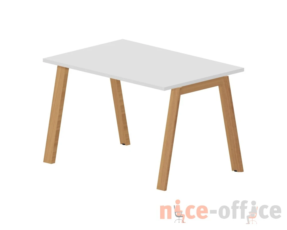 Стол письменный 120х80х75 Артвуд / Artwood Белый/Бук