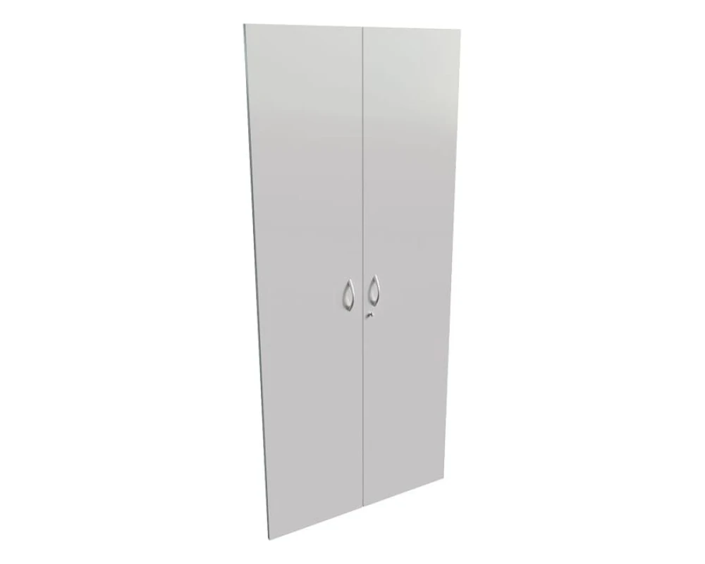 Двери деревянные высокие с замком ручка скоба 177,5x39,4x1,8 STEEL EVO