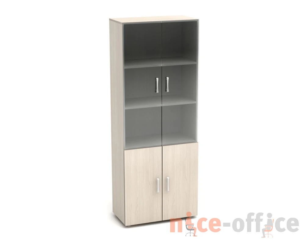 Шкаф со стеклом (700х350х1830) К2 Канц