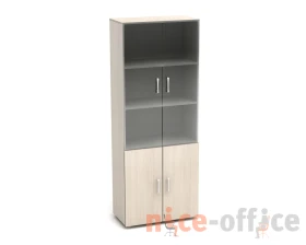 Шкаф со стеклом (700х350х1830) К2 Канц images