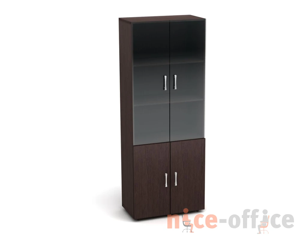 Шкаф со стеклом (700х350х1830) К2 Канц