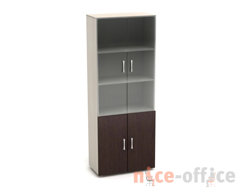 Шкаф со стеклом (700х350х1830) К2 Канц