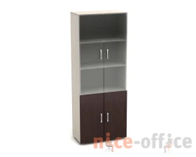 Шкаф со стеклом (700х350х1830) К2 Канц images