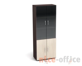 Шкаф со стеклом (700х350х1830) К2 Канц images