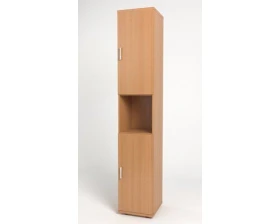 Шкаф узкий 374х390х2046 КМ10 Монолит images