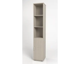 Шкаф узкий 374х390х2046 КМ7 Монолит images